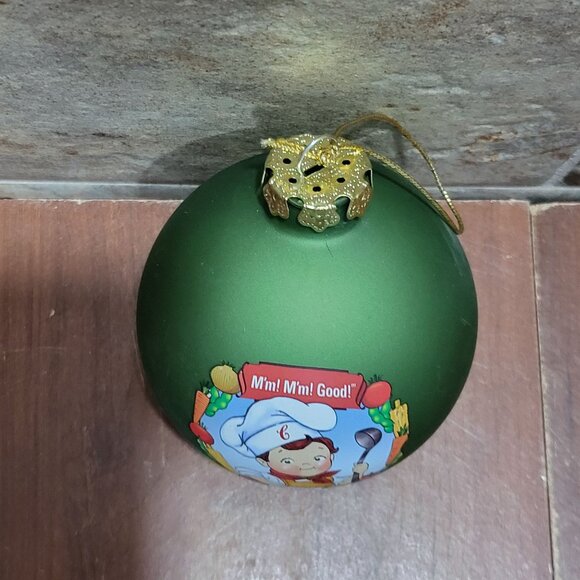 Campbells Soup Kids Green Ball Ornament Collectors Edition 2008 - Picture 8 of 9